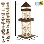 Turn Observatie Walchia - Set constructie din lemn 